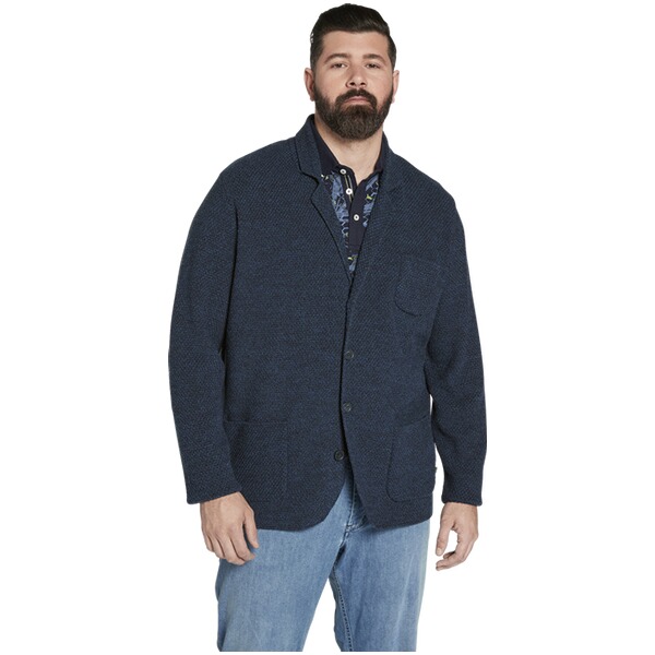 Thumbnail - Strickjacke EARL JAMES dunkelblau