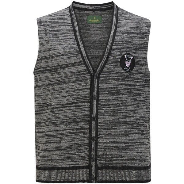 Thumbnail - Strickweste DUKE BOYLES dunkelgrau