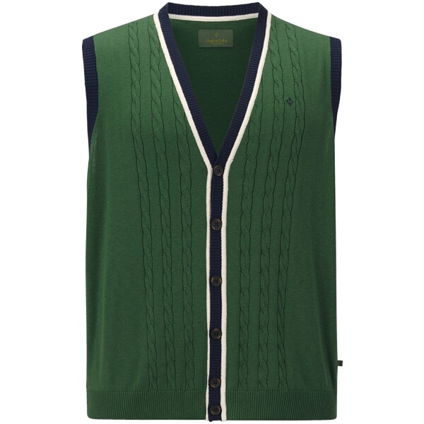 Thumbnail - Strickweste DUKE THALEN dunkelgrün