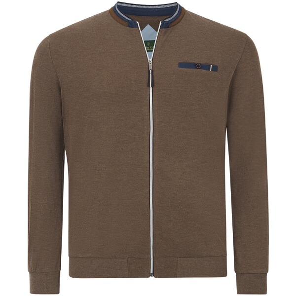 Thumbnail - Sweatjacke DUKE RUPOLD braun