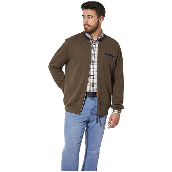 Thumbnail - Sweatjacke DUKE RUPOLD braun