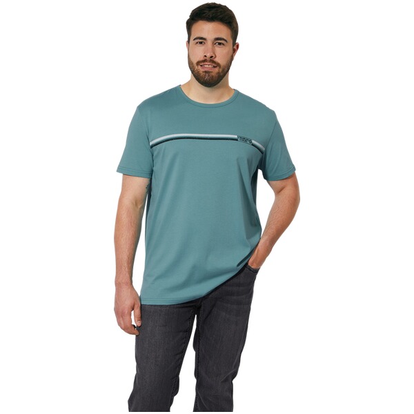 Thumbnail - T-Shirt EARL HARRIPON petrol