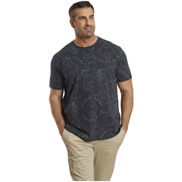 Thumbnail - T-Shirt EARL HEBBS dunkelgrau