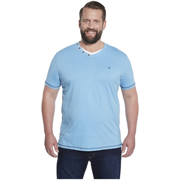 Thumbnail - T-Shirt EARL KENDRAYK blau