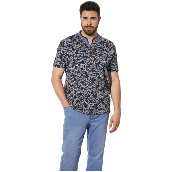 Thumbnail - T-Shirt EARL QUINCELYN dunkelblau