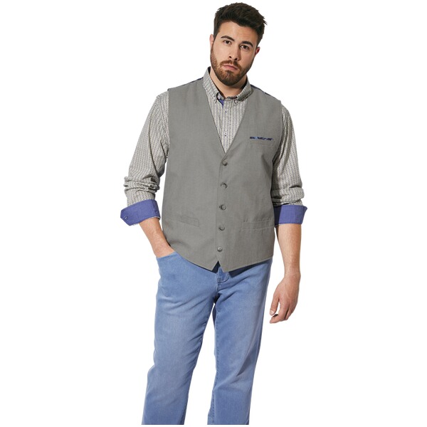 Thumbnail - Weste DUKE BARNABOR beige