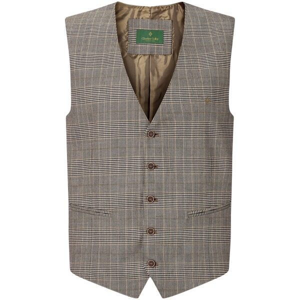 Thumbnail - Weste DUKE EDWARD braun beige