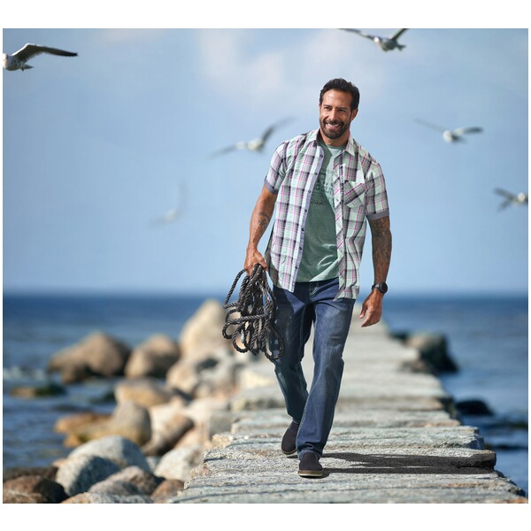 Thumbnail - Kurzarmhemd ESKIEL hellgrün