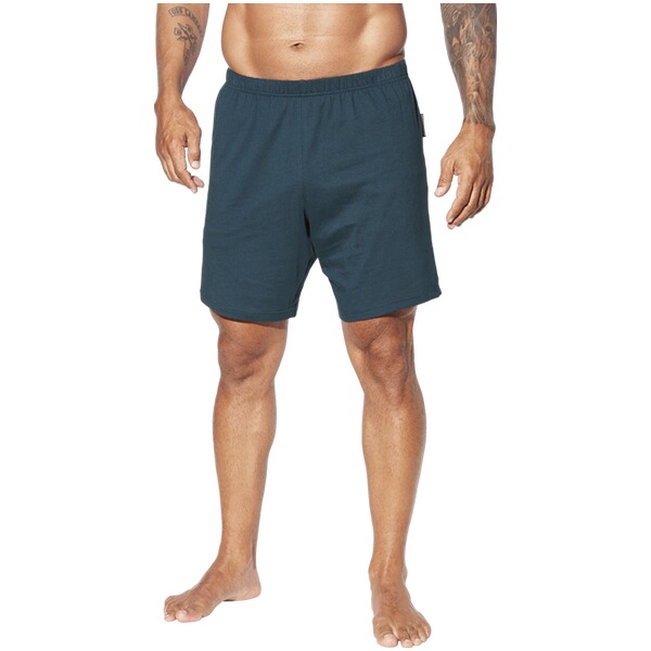 Thumbnail - 2er Pack kurze Schlafhose TIEMU petrol