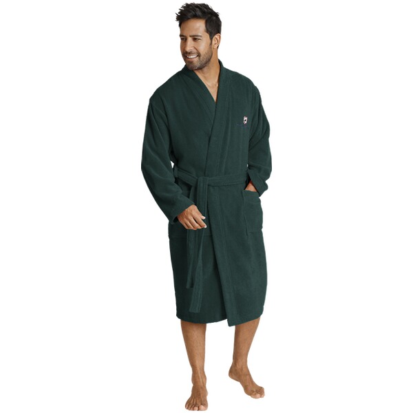 Thumbnail - Bademantel JANNING dunkelgrün