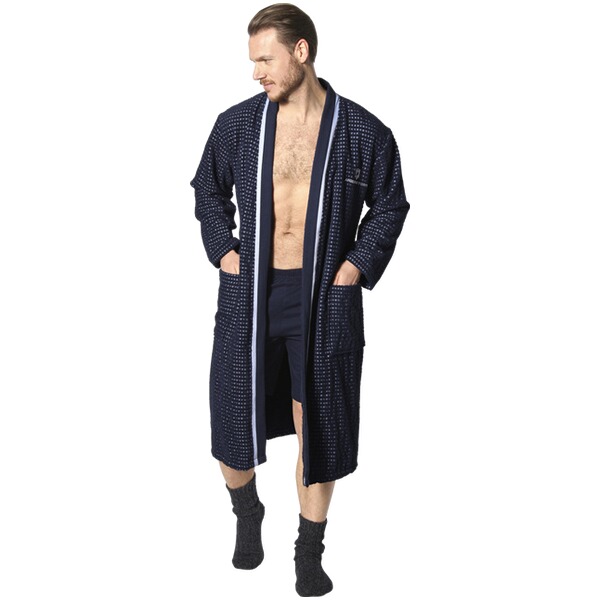 Thumbnail - Bademantel TRIFRED dunkelblau