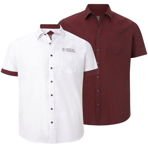 Thumbnail - Doppelpack Hemd EVIN rot