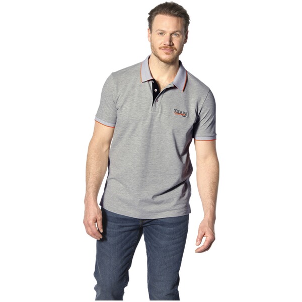 Thumbnail - Doppelpack Poloshirt HARALDFRED silbergrau schwarz