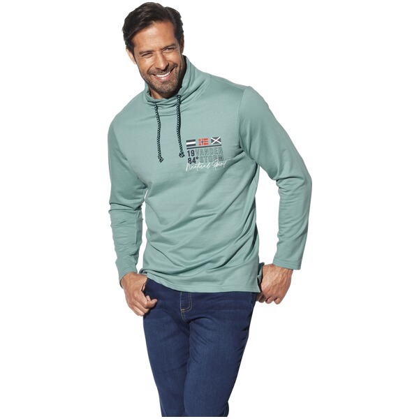 Thumbnail - Doppelpack Sweatshirt LARSVIK dunkelblau petrol