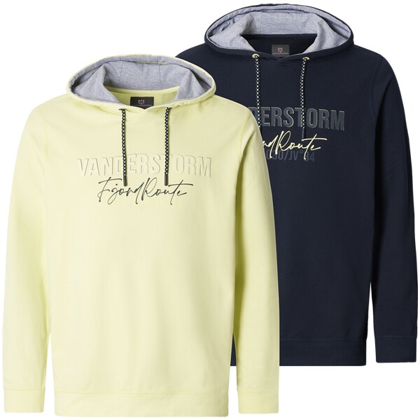 Thumbnail - Doppelpack Sweatshirt LEDVOR hellgrün dunkelblau