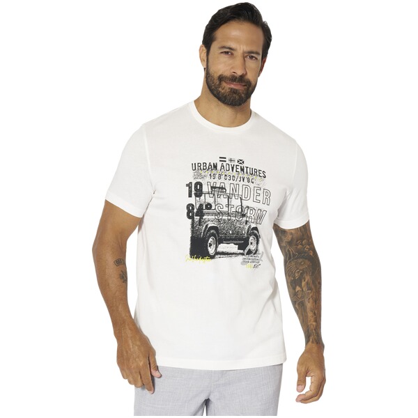 Thumbnail - Doppelpack T-Shirt ATLE weiß schwarz