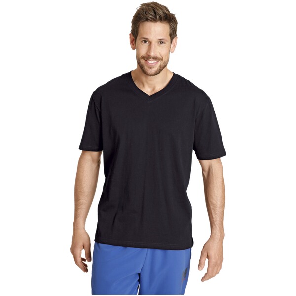 Thumbnail - Doppelpack T-Shirt OSMO schwarz