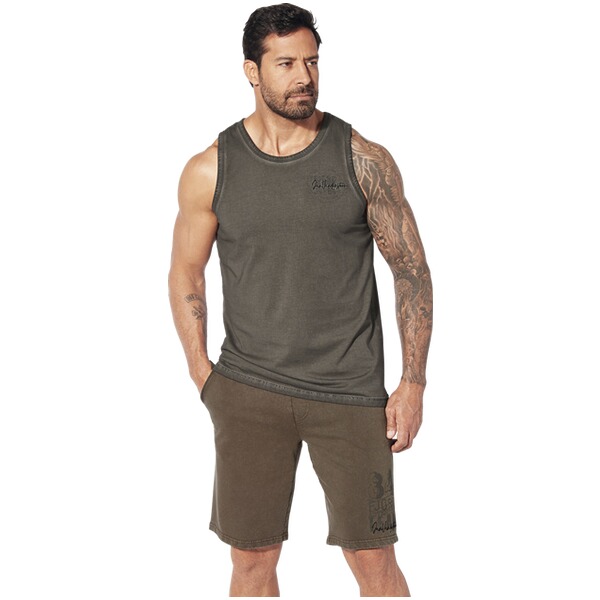 Thumbnail - Doppelpack Tanktop MIKJAN blau grau
