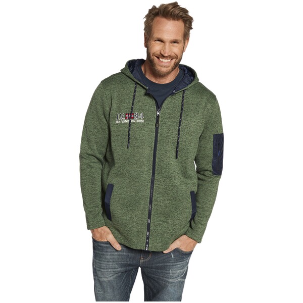 Thumbnail - Fleecejacke ASVA grün