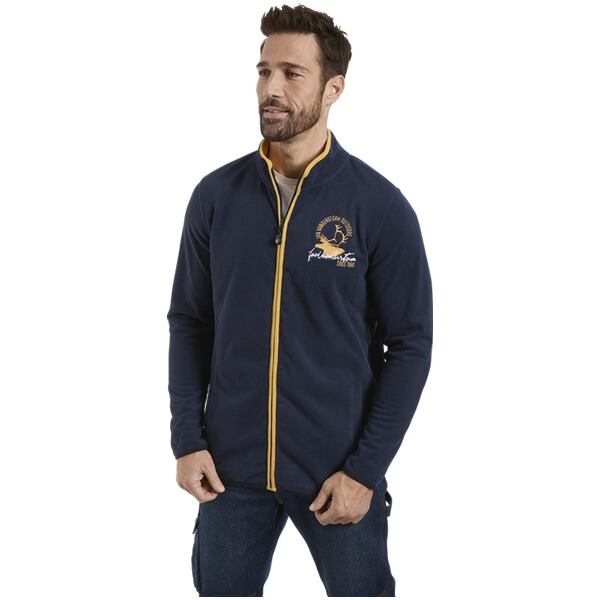 Thumbnail - Fleecejacke HALLVAR dunkelblau