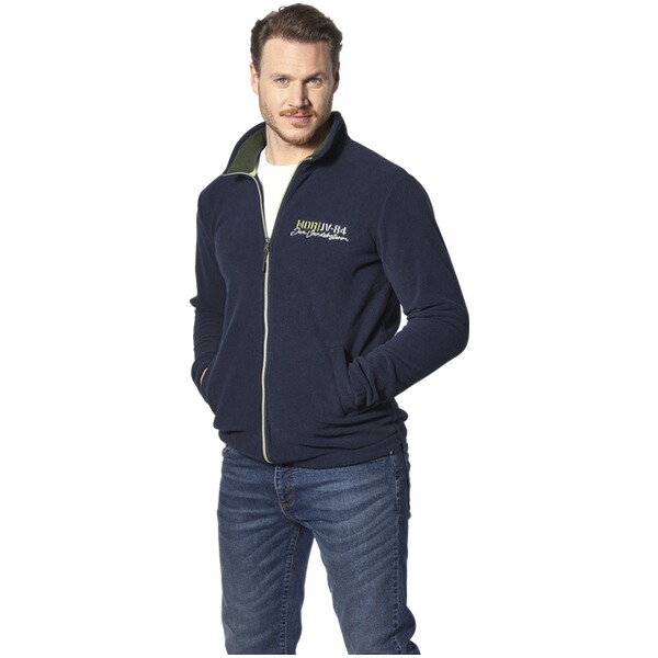 Thumbnail - Fleecejacke TERJE dunkelblau