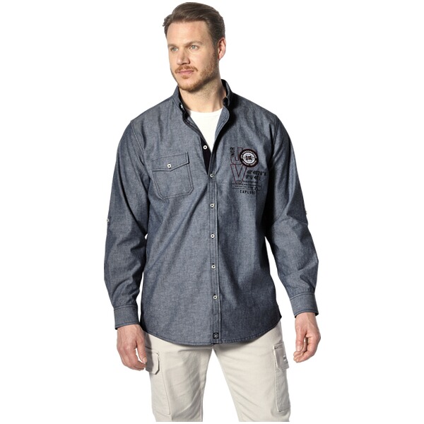 Thumbnail - Hemd LEVTARVIK blau