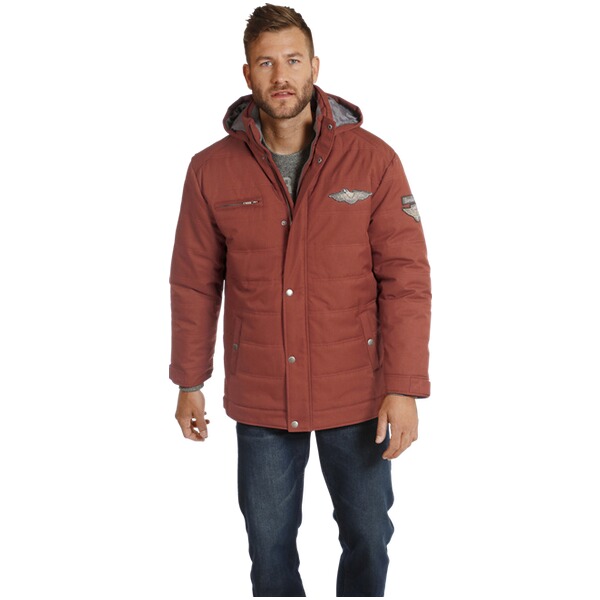 Thumbnail - Jacke JUHAPEKKA dunkelrot