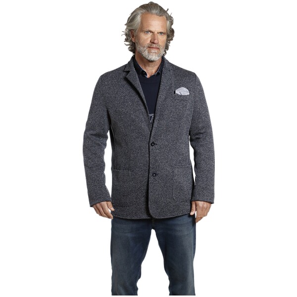 Thumbnail - Jersey-Sakko ALBIN dunkelblau