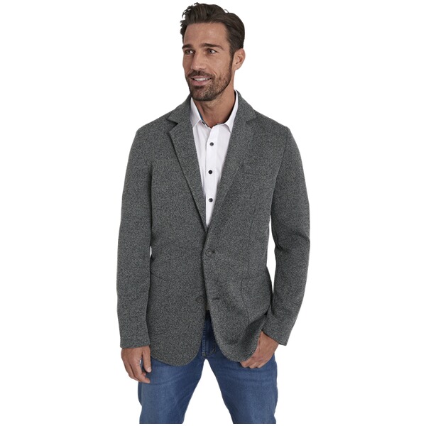 Thumbnail - Jersey-Sakko ALBIN grau