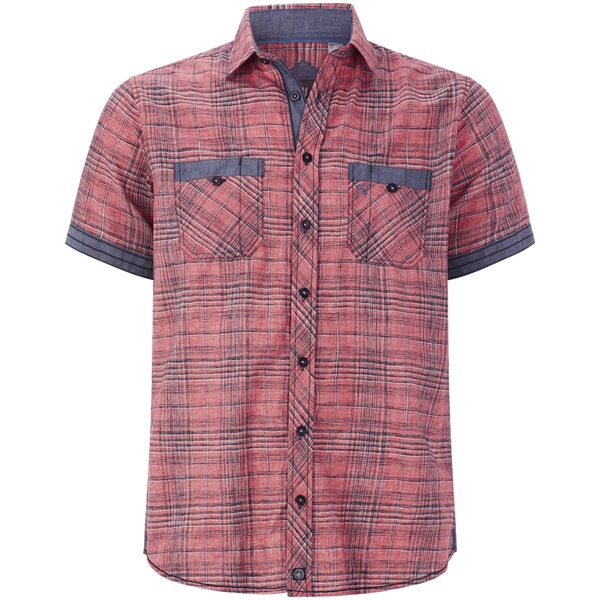 Thumbnail - Kurzarmhemd AALVAN hellrot
