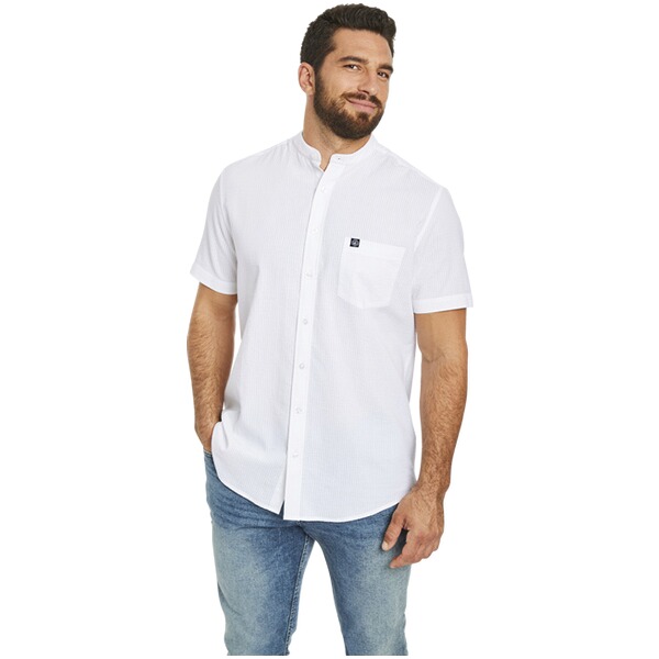 Thumbnail - Kurzarmhemd ALBART weiß