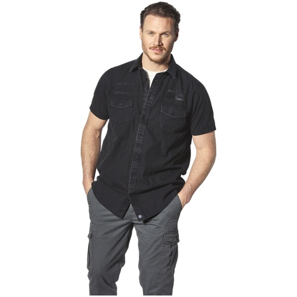 Thumbnail - Kurzarmhemd ALPRI dunkelgrau