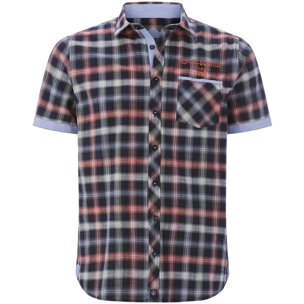 Thumbnail - Kurzarmhemd EDBALD dunkelblau