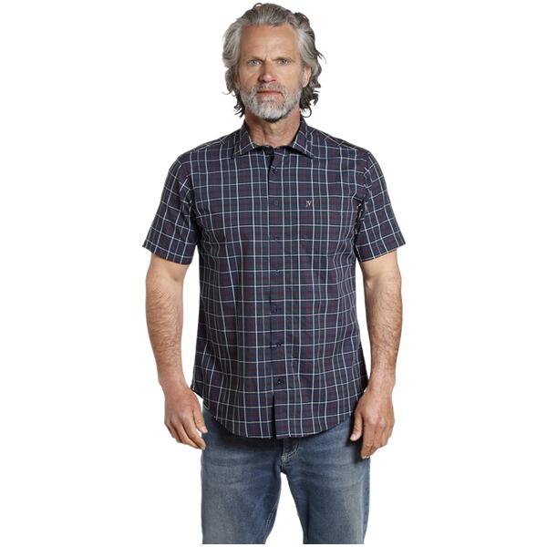 Thumbnail - Kurzarmhemd FEELIKS dunkelblau blau