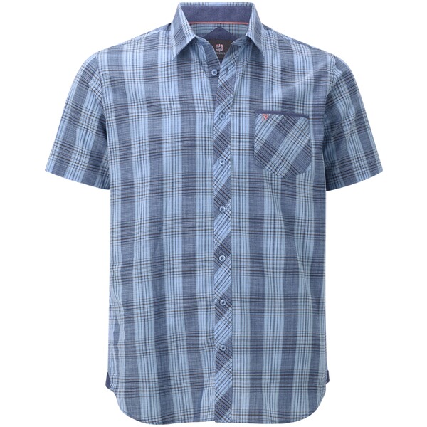 Thumbnail - Kurzarmhemd HAGBUR blau