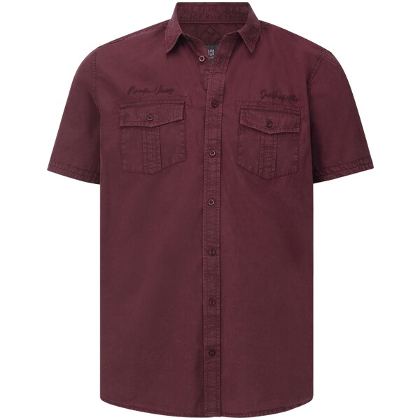 Thumbnail - Kurzarmhemd KURVIN dunkelrot