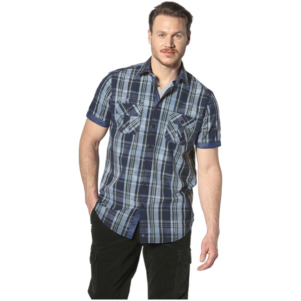 Thumbnail - Kurzarmhemd LANDOTAN dunkelblau