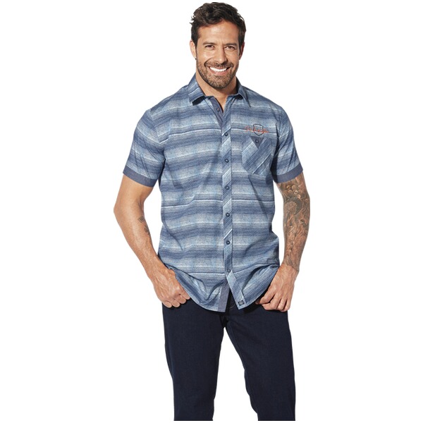 Thumbnail - Kurzarmhemd MERTRICH blau