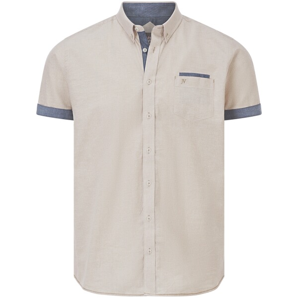 Thumbnail - Kurzarmhemd MILOS hellbraun