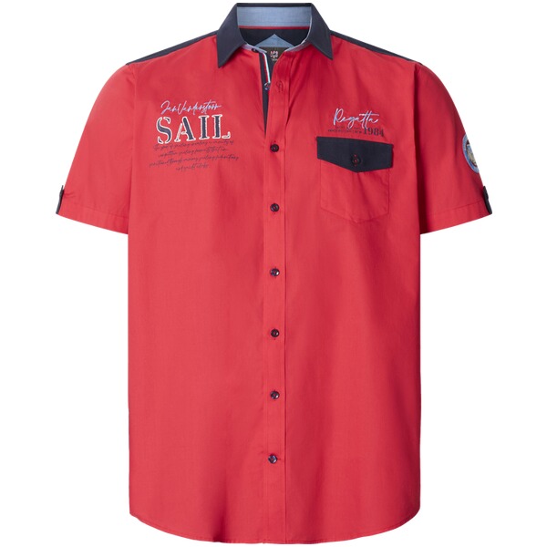 Thumbnail - Kurzarmhemd NIGHILS rot