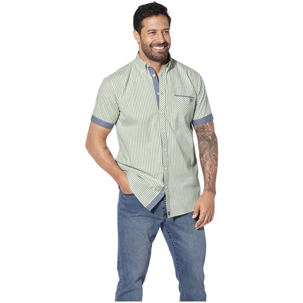 Thumbnail - Kurzarmhemd ODHELD grün