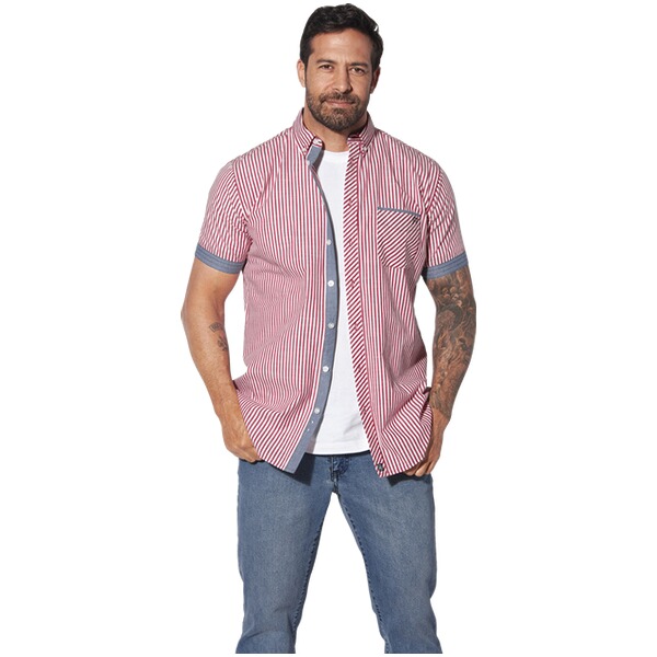 Thumbnail - Kurzarmhemd ODHELD rot