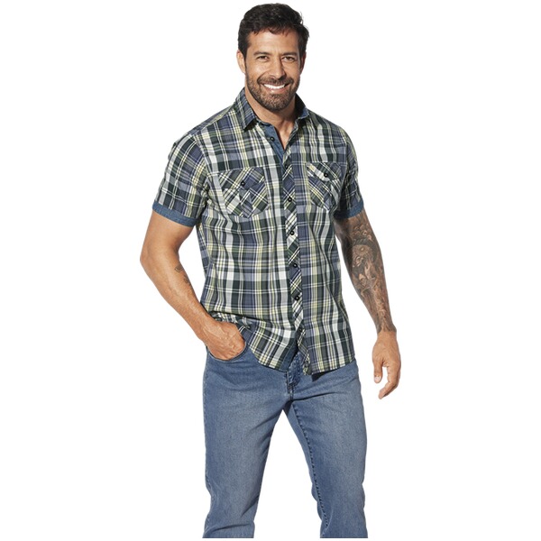 Thumbnail - Kurzarmhemd RUNKAR grün