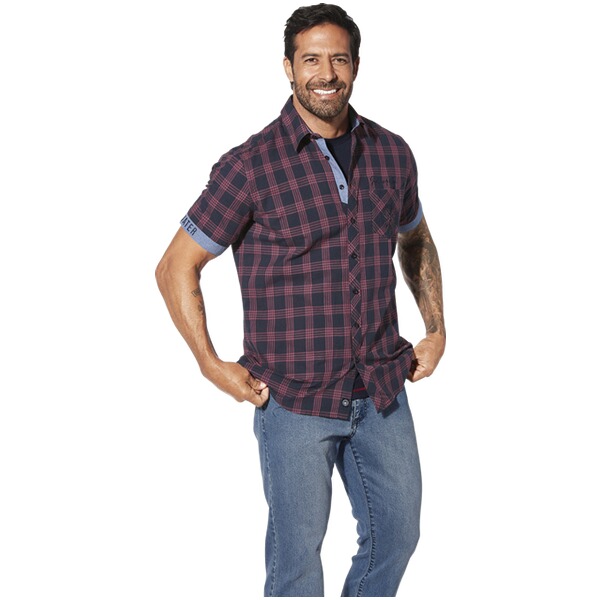 Thumbnail - Kurzarmhemd TEOPER dunkelblau