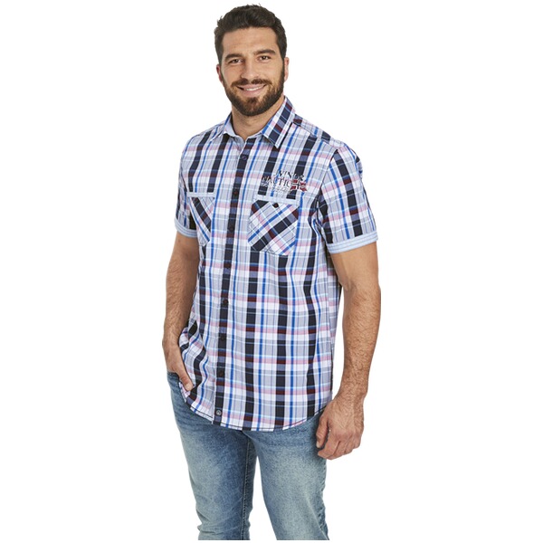 Thumbnail - Kurzarmhemd WENTZEL dunkelblau