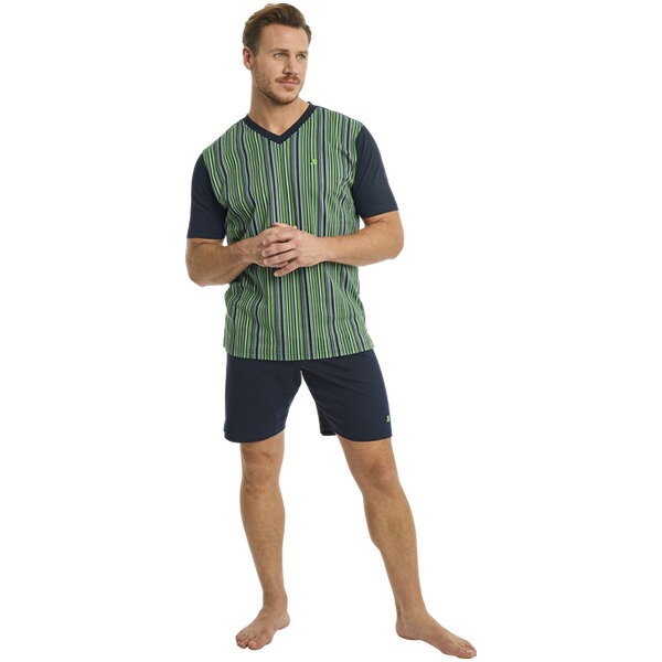 Thumbnail - Kurzer Schlafanzug HELMWALD dunkelblau