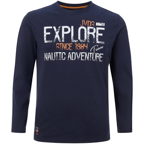 Thumbnail - Langarmshirt ELION dunkelblau