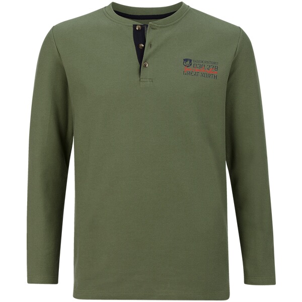 Thumbnail - Langarmshirt IVOR oliv