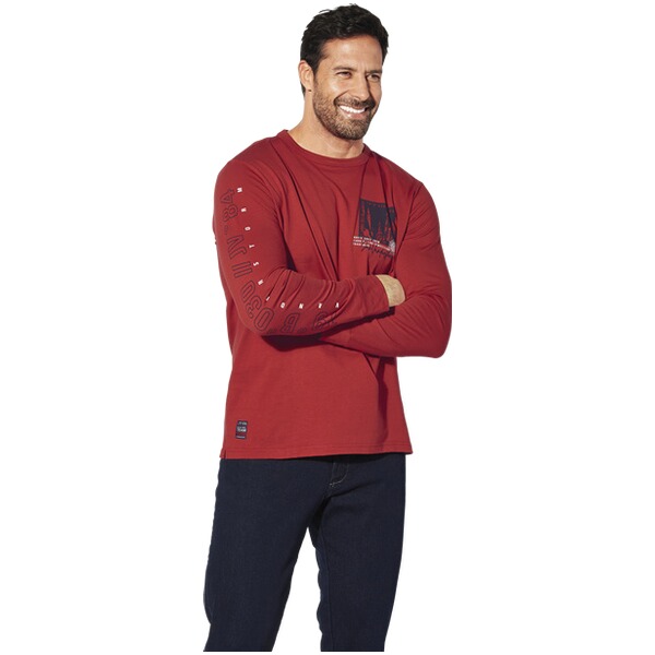 Thumbnail - Langarmshirt WINHOLM rot