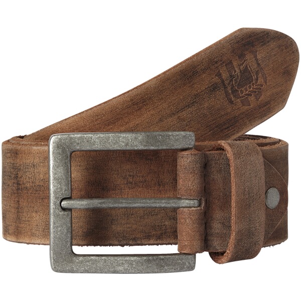 Thumbnail - Ledergürtel NIKKEL hellbraun